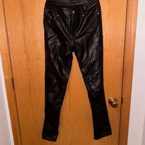 DAHLI Brand Black Leather Pants